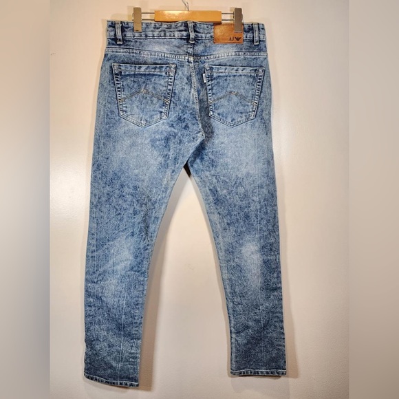 Armani Jeans Faded Navy Denim - Picture 2 of 6